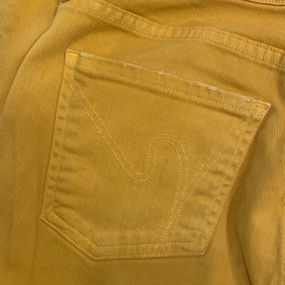 Citizens of Humanity Thompson med rise skinny size 29 mustard colored jean - Picture 7 of 8